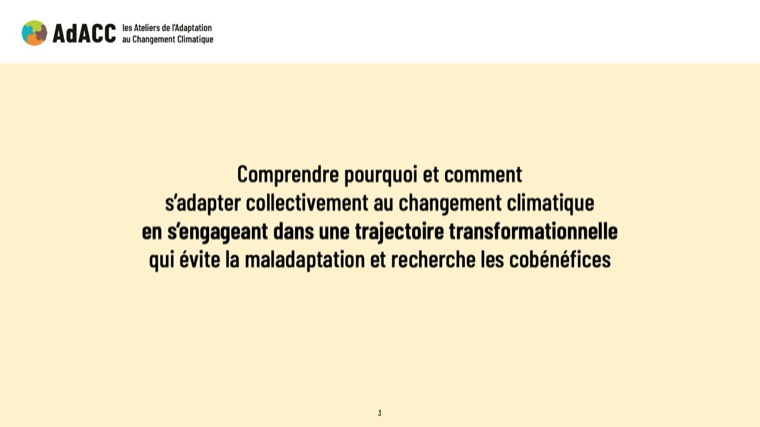 Les Ateliers de l'Adaptation au Changement Climatique (AdACC) · planche 2