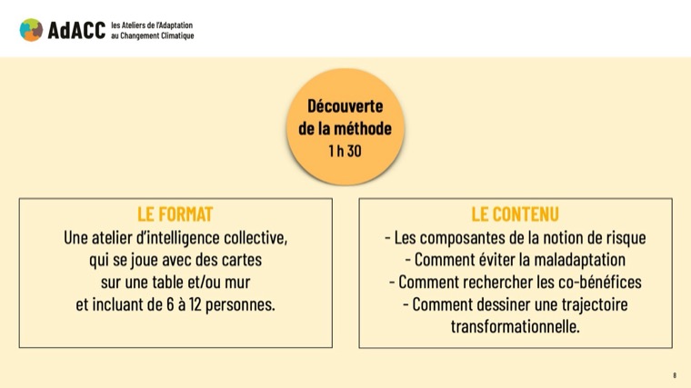 Les Ateliers de l'Adaptation au Changement Climatique (AdACC) · planche 7