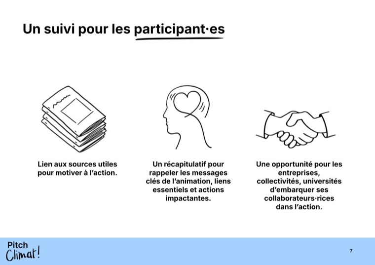 Conférence Pitch Climat · planche 7