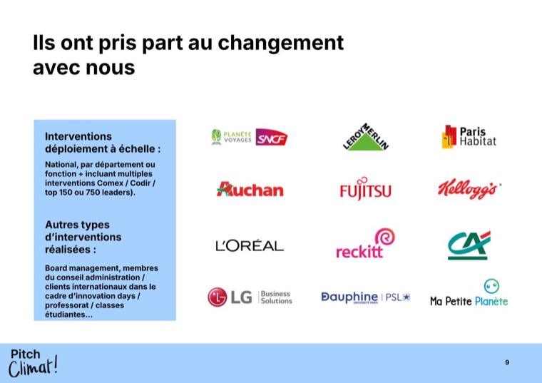 Conférence Pitch Climat · planche 9